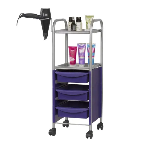 Тележка парикмахерская М-09, белый